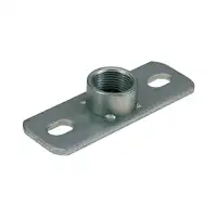 Grundplatte Gr.2 120x40x4mm Mu-3/4"