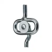 SCHIEBEBÜGEL KOMPL. m. HAKEN + ÖSEN M8