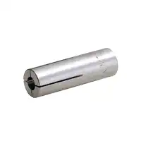Stahldübel Innengew. verz.  M16x65mm