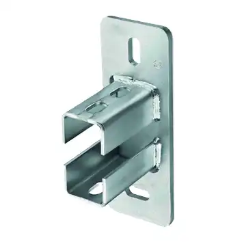 <strong>Anwendung</strong><ul> <li>Einfache Montage stabiler Traversen aus MPR-Systemschienen <li>Ideal einsetzbar bei beengten Einbauverhältnissen in Schächten und Kanälen <li>Einsatzgebiet im Innen- und Außenbereich. </ul><br><strong>Ihre Vorteile</strong><ul><li>Gute Lastabtragung durch die biegesteife Sattelverbindung <li>Das ideale Verbindungselement bei Schienenkonstruktionen <li>Ausführung für Profile 41/82 und 41/124 mit verdrehsicherer Lagerung durch beidseitiges Umgreifen der MPR-Systemschienen</li></ul><br>_1